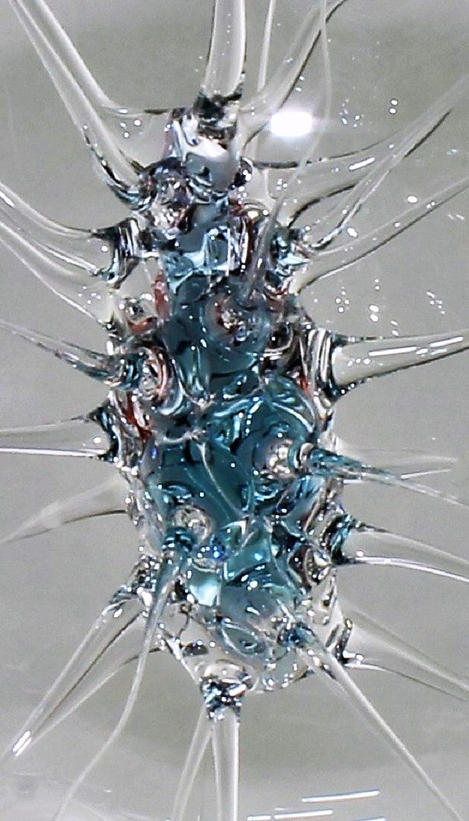 Boule araignée bleu nuit