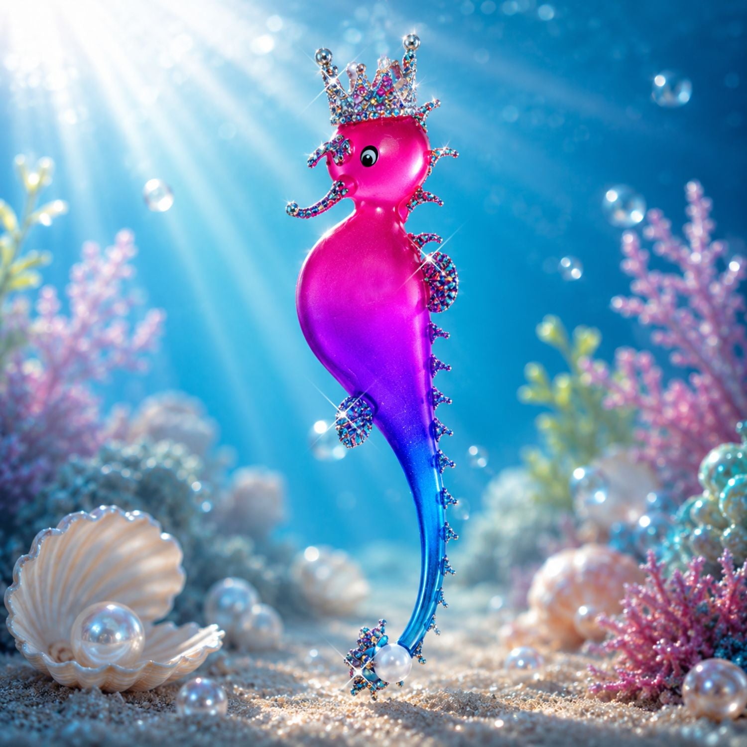 Seepferdchen Coral – die Korallenkönigin