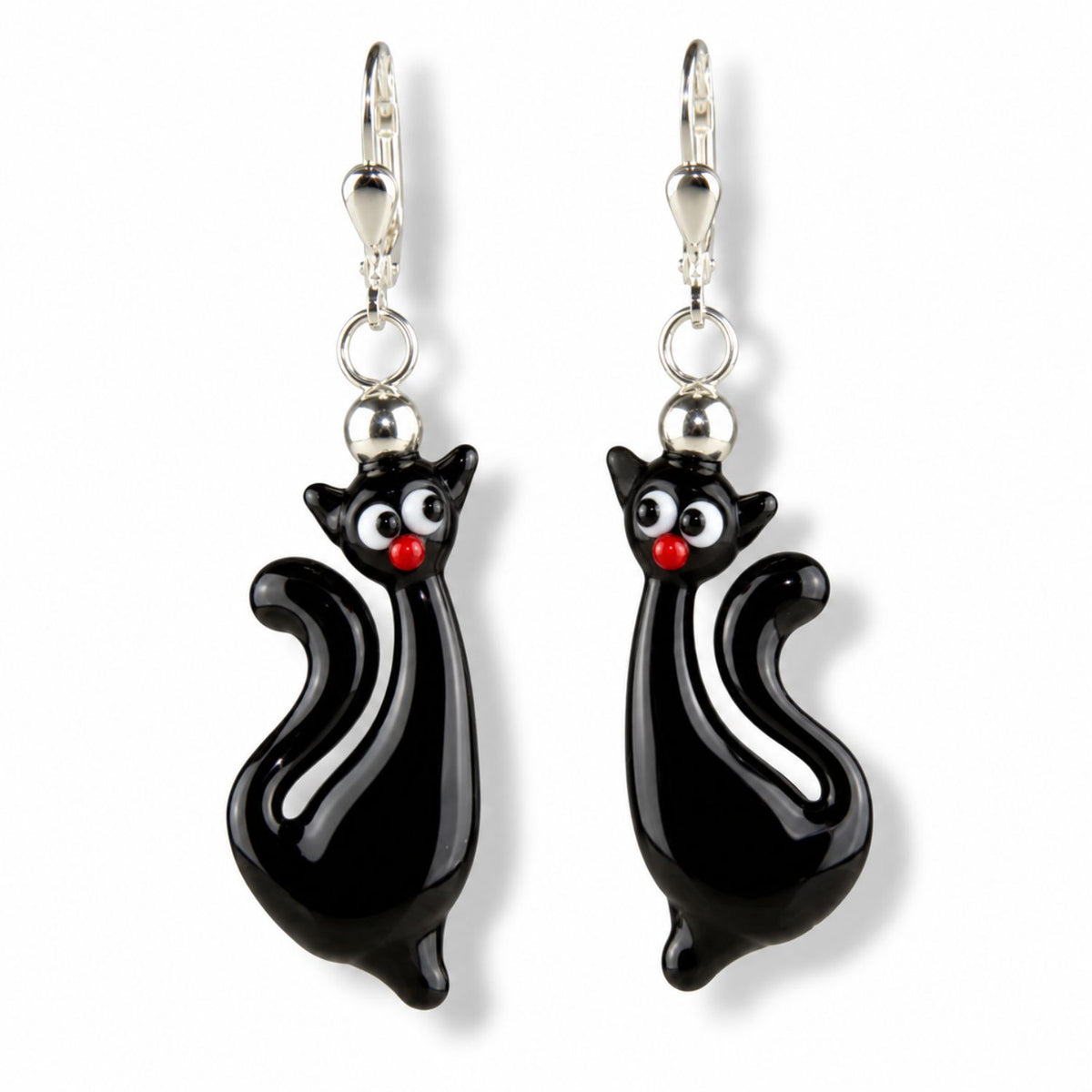 Cat earrings