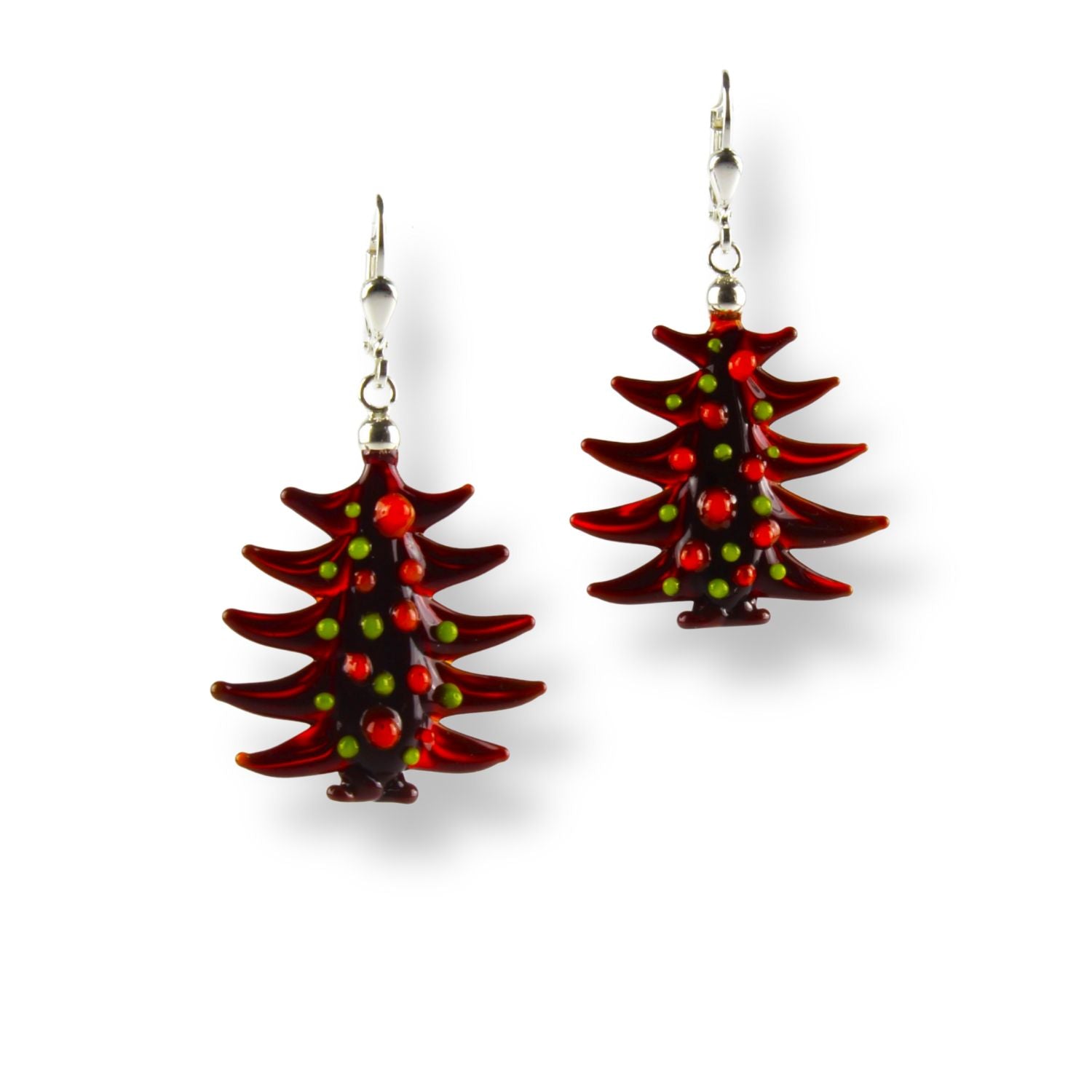 Boucles d'oreilles Arbre de Noël