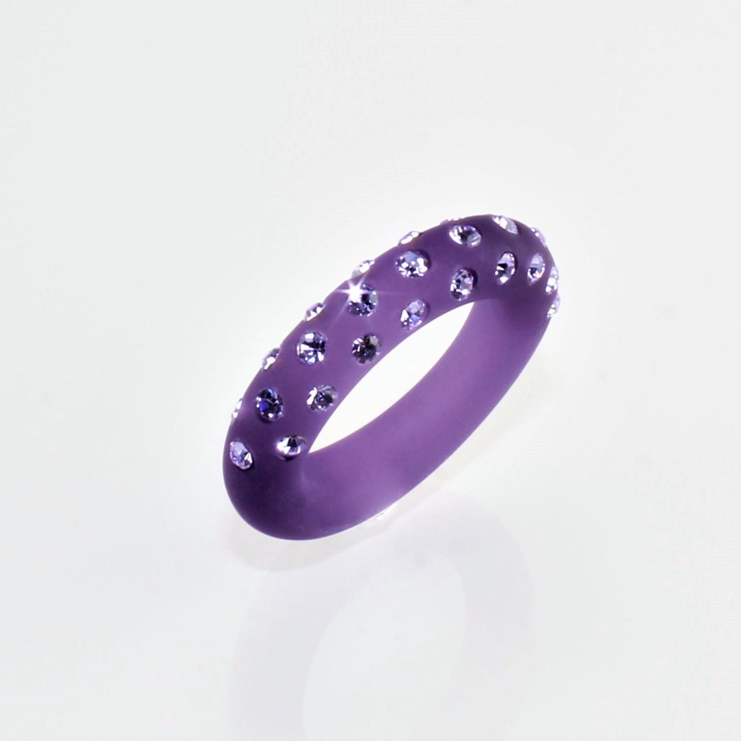 Ring " Brooklyn " violett blau