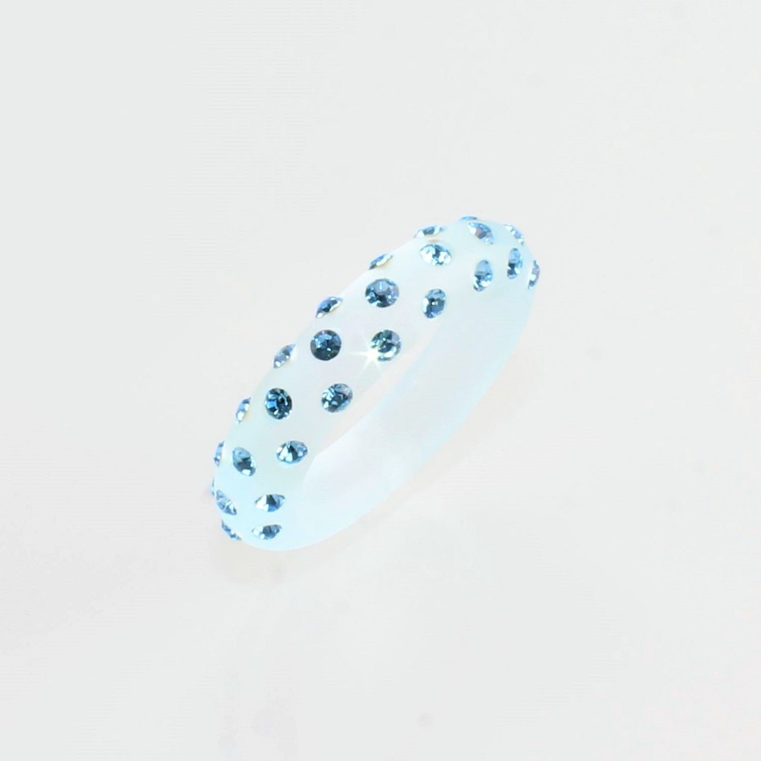 Ring " Brooklyn " eisblau