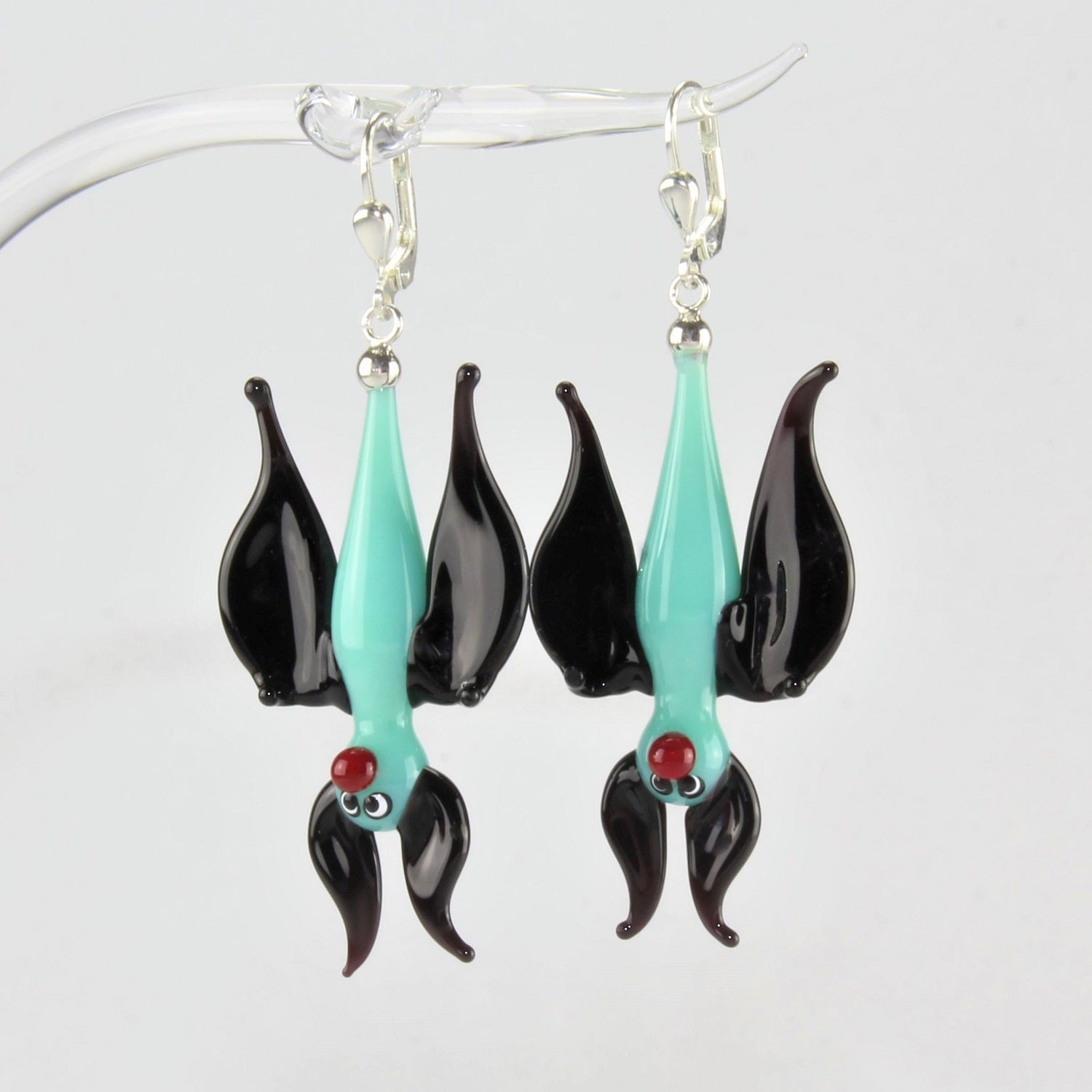Ohrringe "Fledermaus" bunt