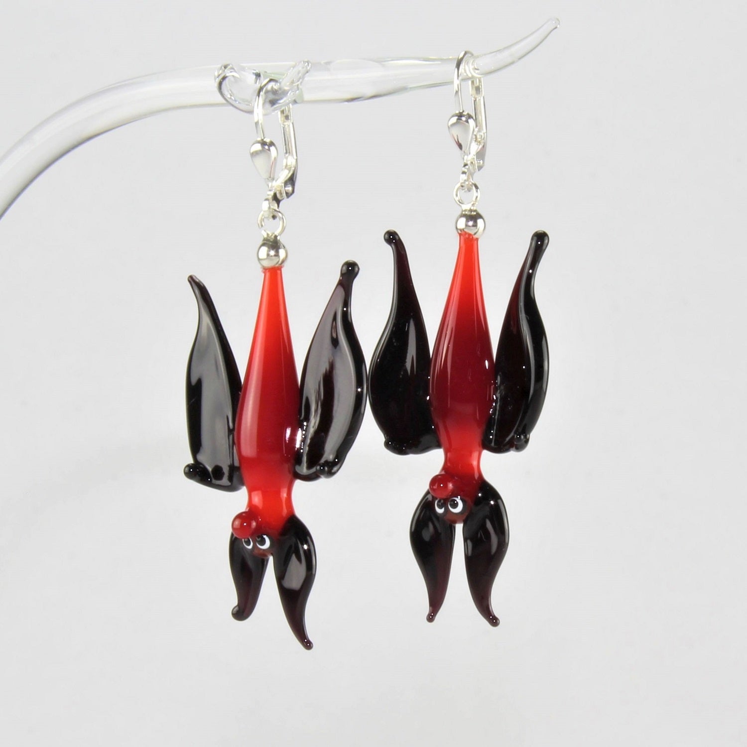 Ohrringe "Fledermaus" bunt