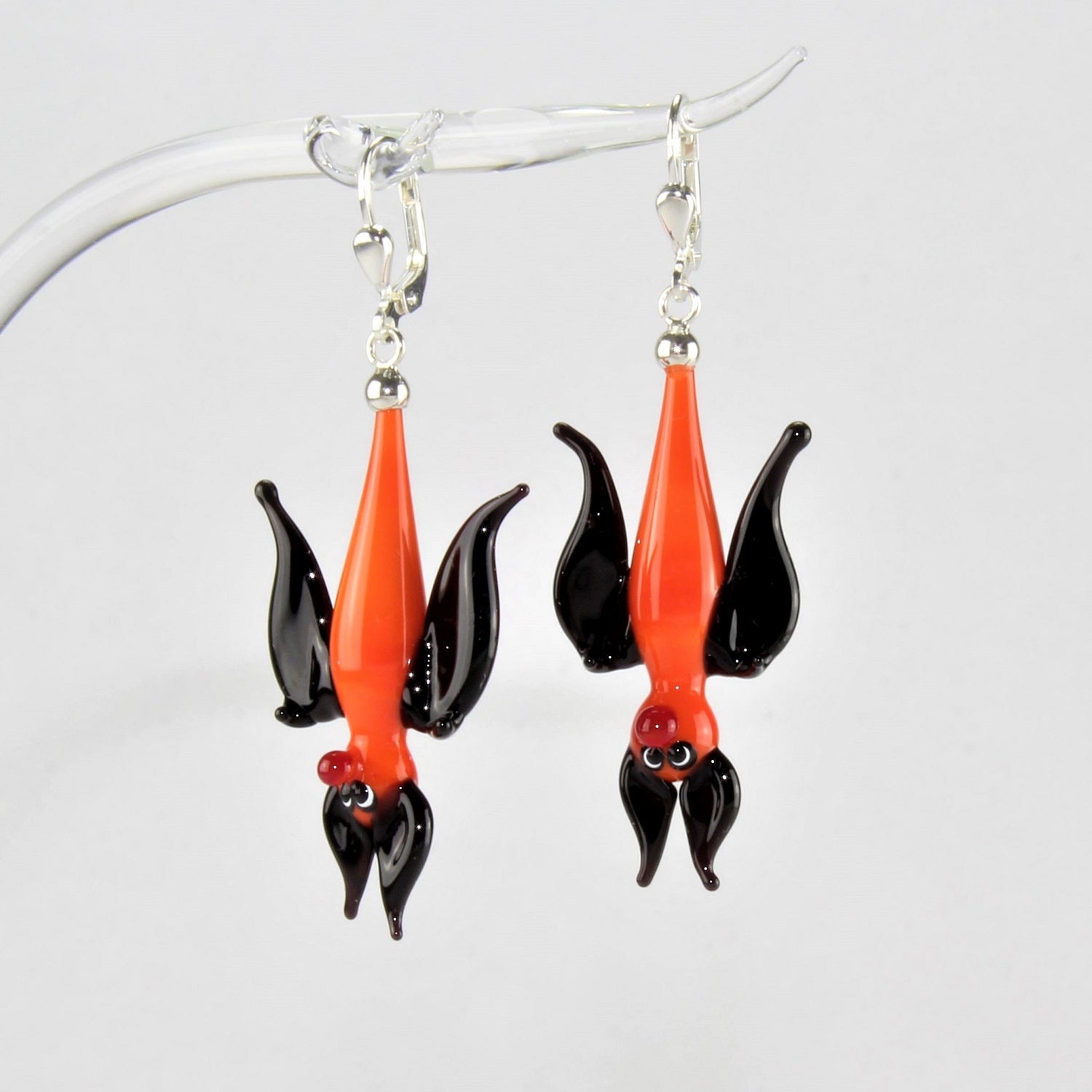 Ohrringe "Fledermaus" bunt