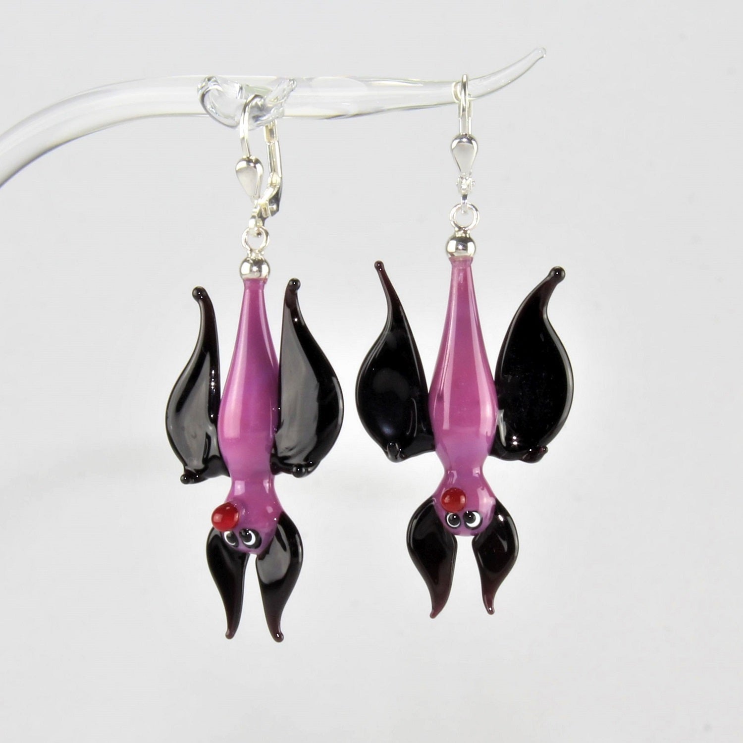 Ohrringe "Fledermaus" bunt