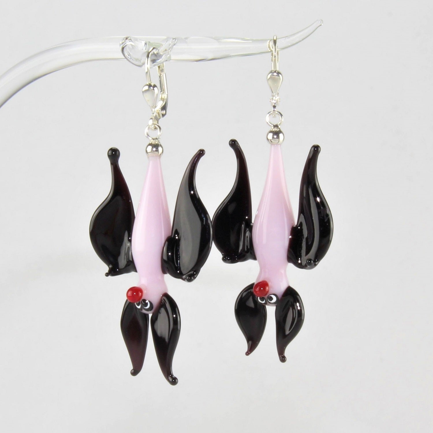 Ohrringe "Fledermaus" bunt