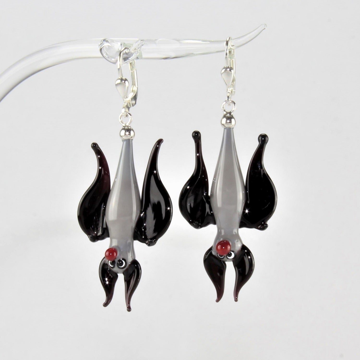Ohrringe "Fledermaus" bunt