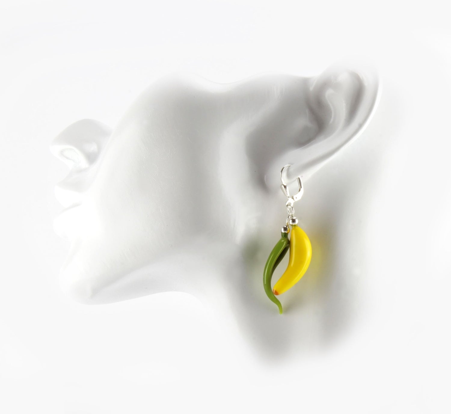 Ohrringe Früchte -Bananen
