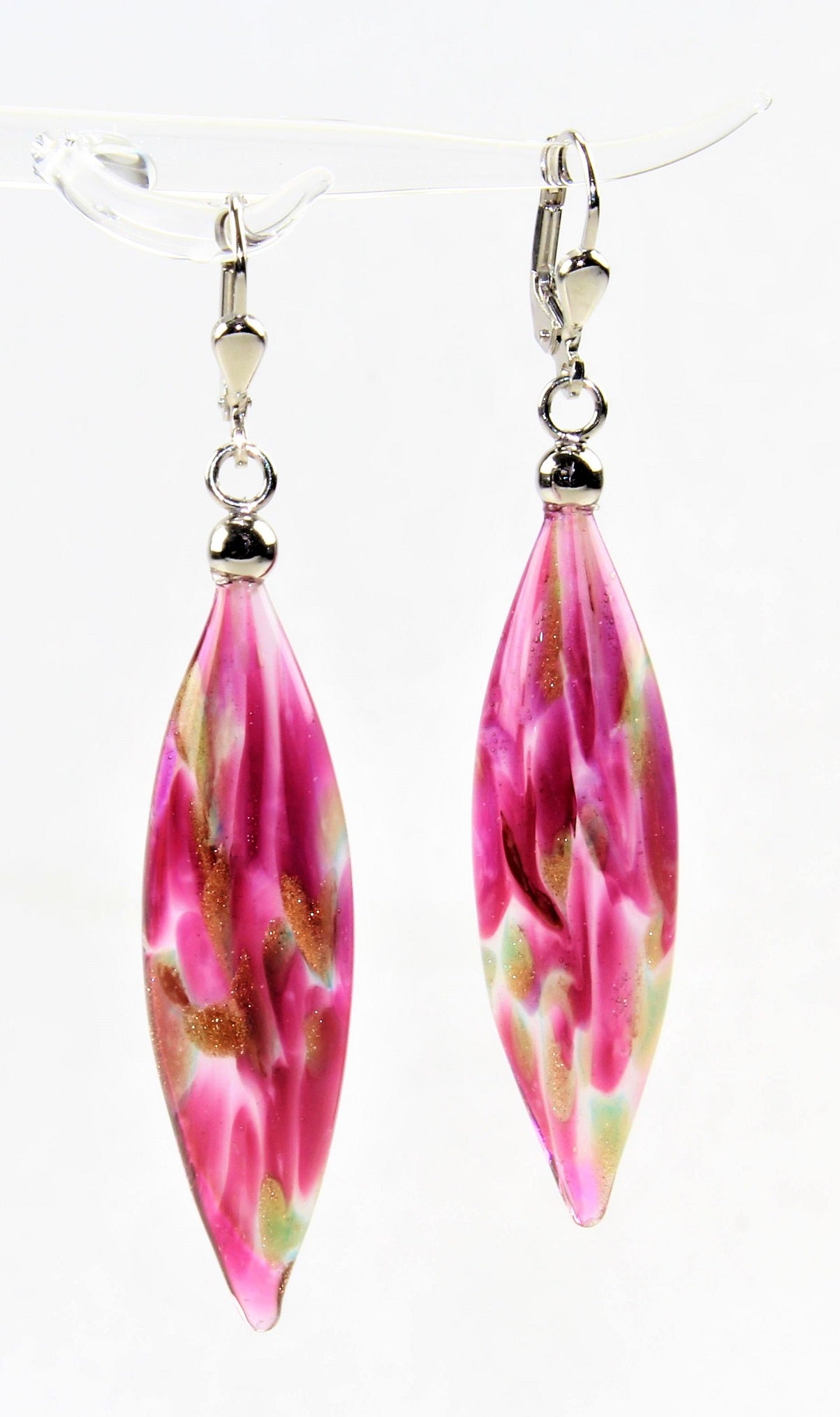 Ohrringe "Frieda"  multicolor marmoriert