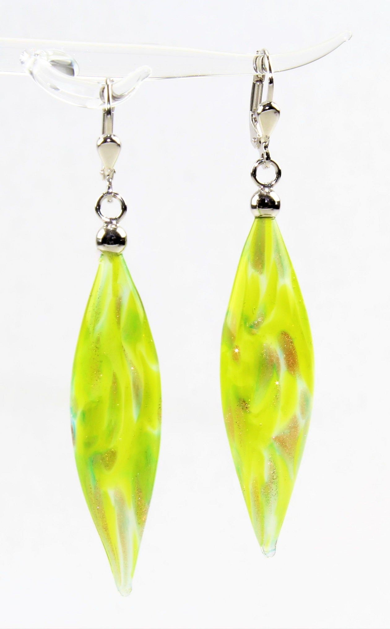 Ohrringe "Frieda"  multicolor marmoriert